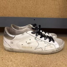 Size 5.5 - Golden Goose Super-Star sneakers. Made in Italy. Comes with dust bag.