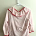 Vintage heart coquette two piece pajama set *NO TAGS* not sure what size