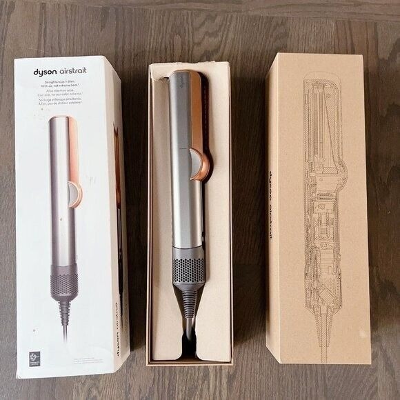 Dyson Airstrait Hair Straightener - Nickel / Copper * NEW