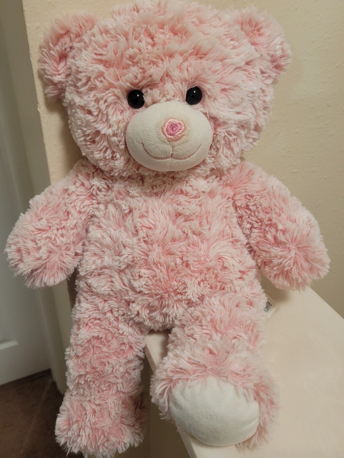 Build A Bear Workshop BAB Red Rose Floral Valentine's Bear