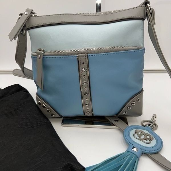 Sharif Crossbody with dust bag and bag charm (see description and photos)