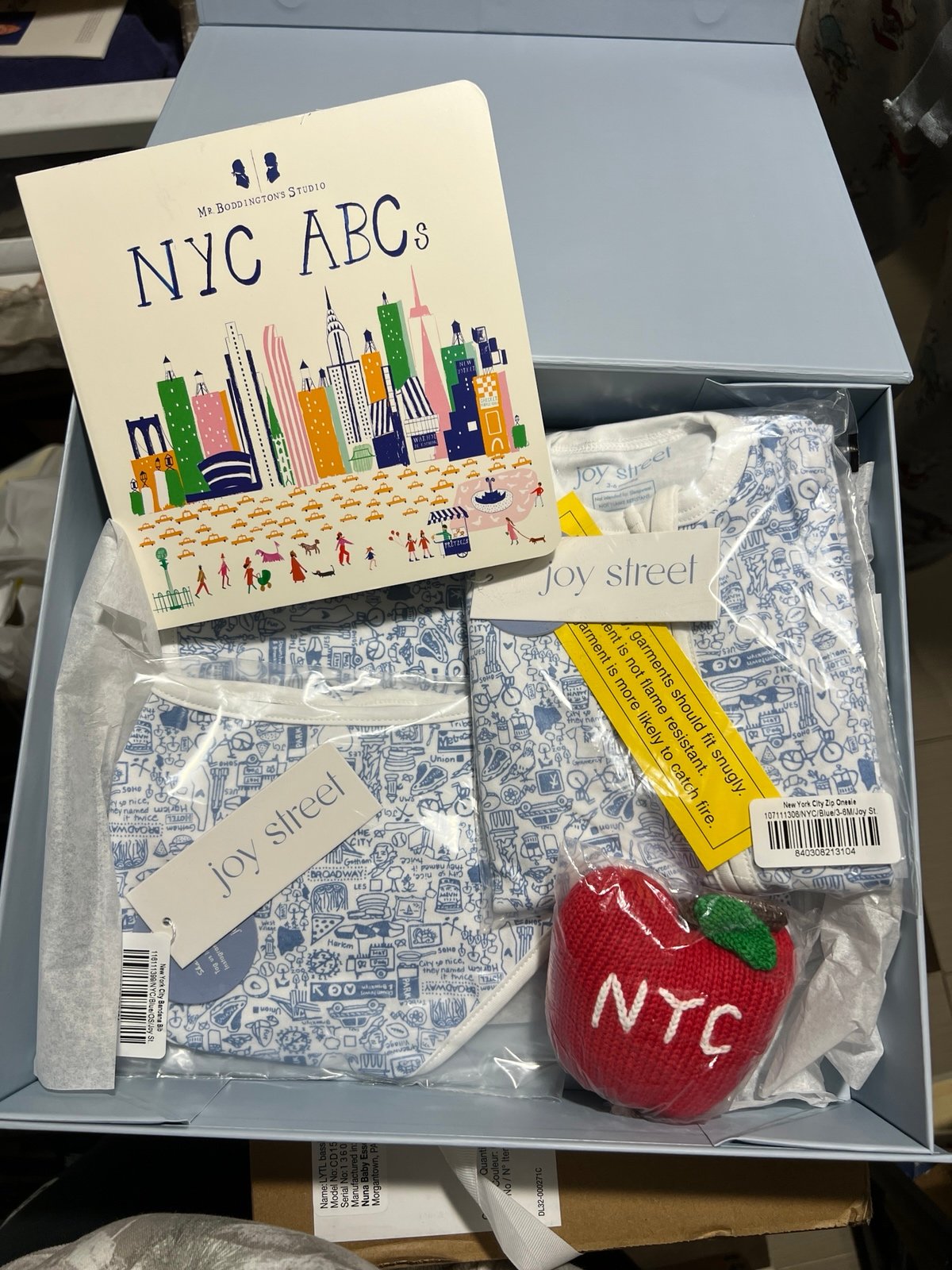 Joy street baby box gift set