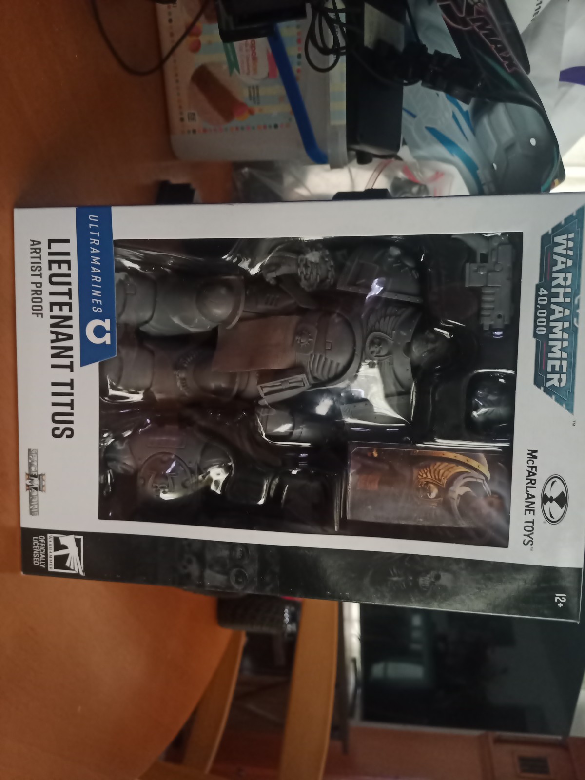Mcfarlane Warhammer lieutenant Titus artist proof