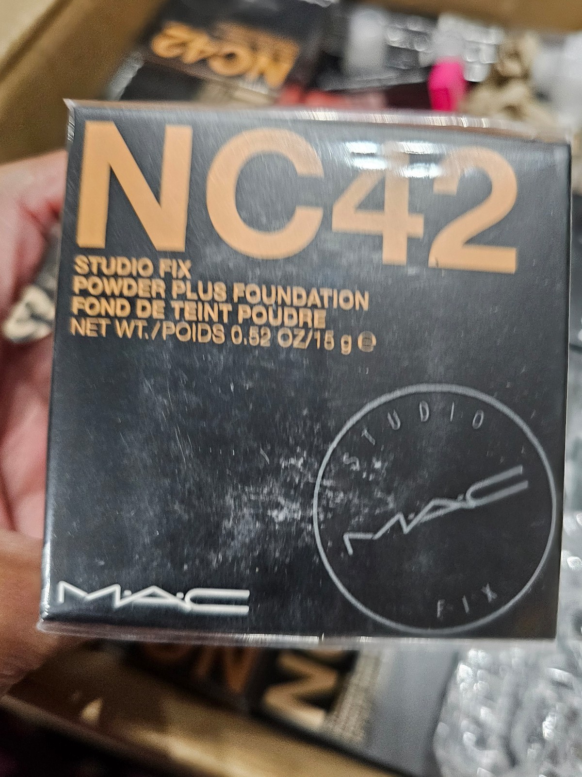 MAC Studio Fix Powder Plus Foundation, NC42, 1 Count, 0.52 Ounce (Pack of 1)