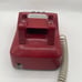 Rare Vintage Western Electric Red Push Button Desk Table Top Retro Telephone