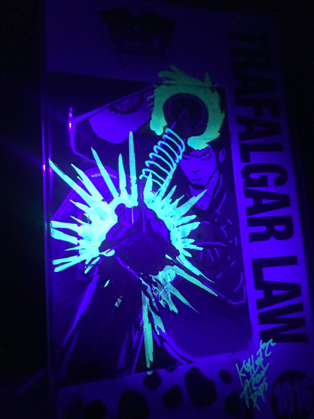 Ateam pops custom Blacklight chase and common set