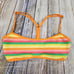 L*Space Pamela Bikini Top in Under the Sun Size XS NWT Racerback Striped