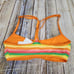 L*Space Pamela Bikini Top in Under the Sun Size XS NWT Racerback Striped