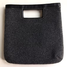 Banana Republic Gray Clutch Purse Bag