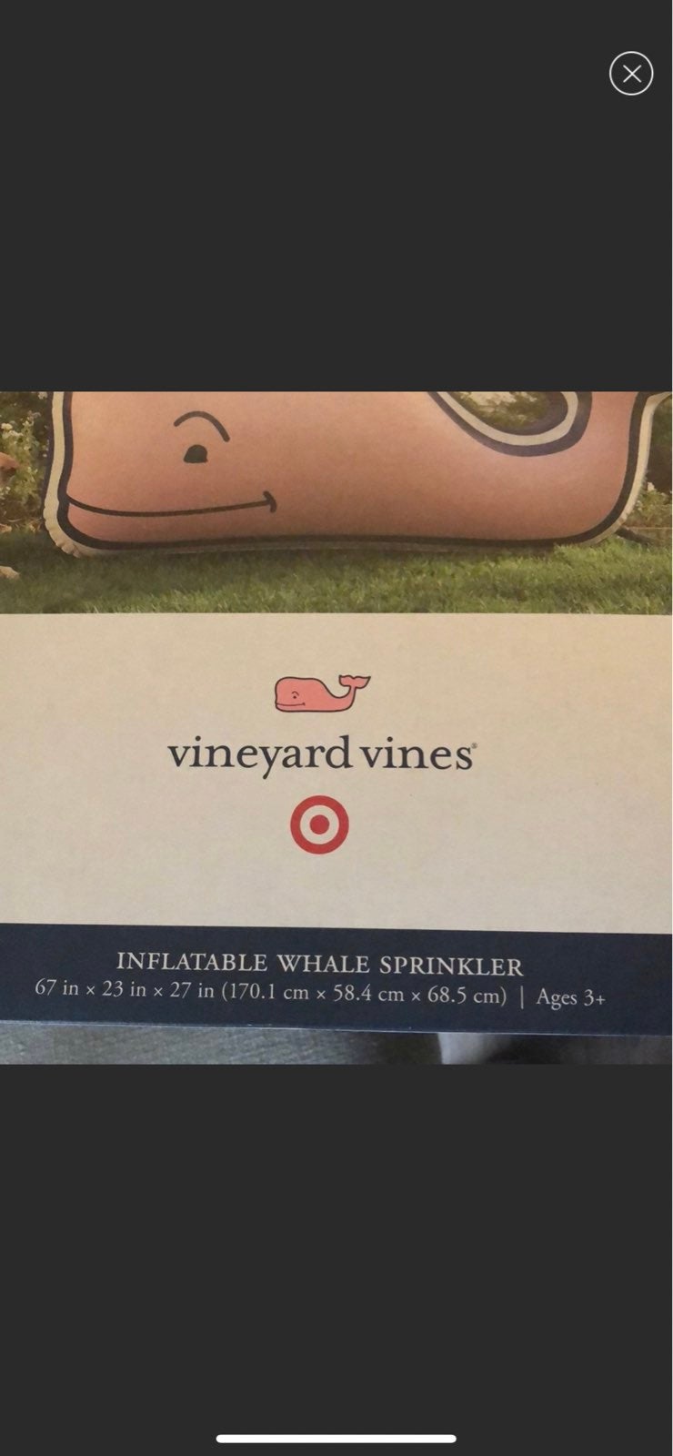 vineyard vines for target whale sprinkle