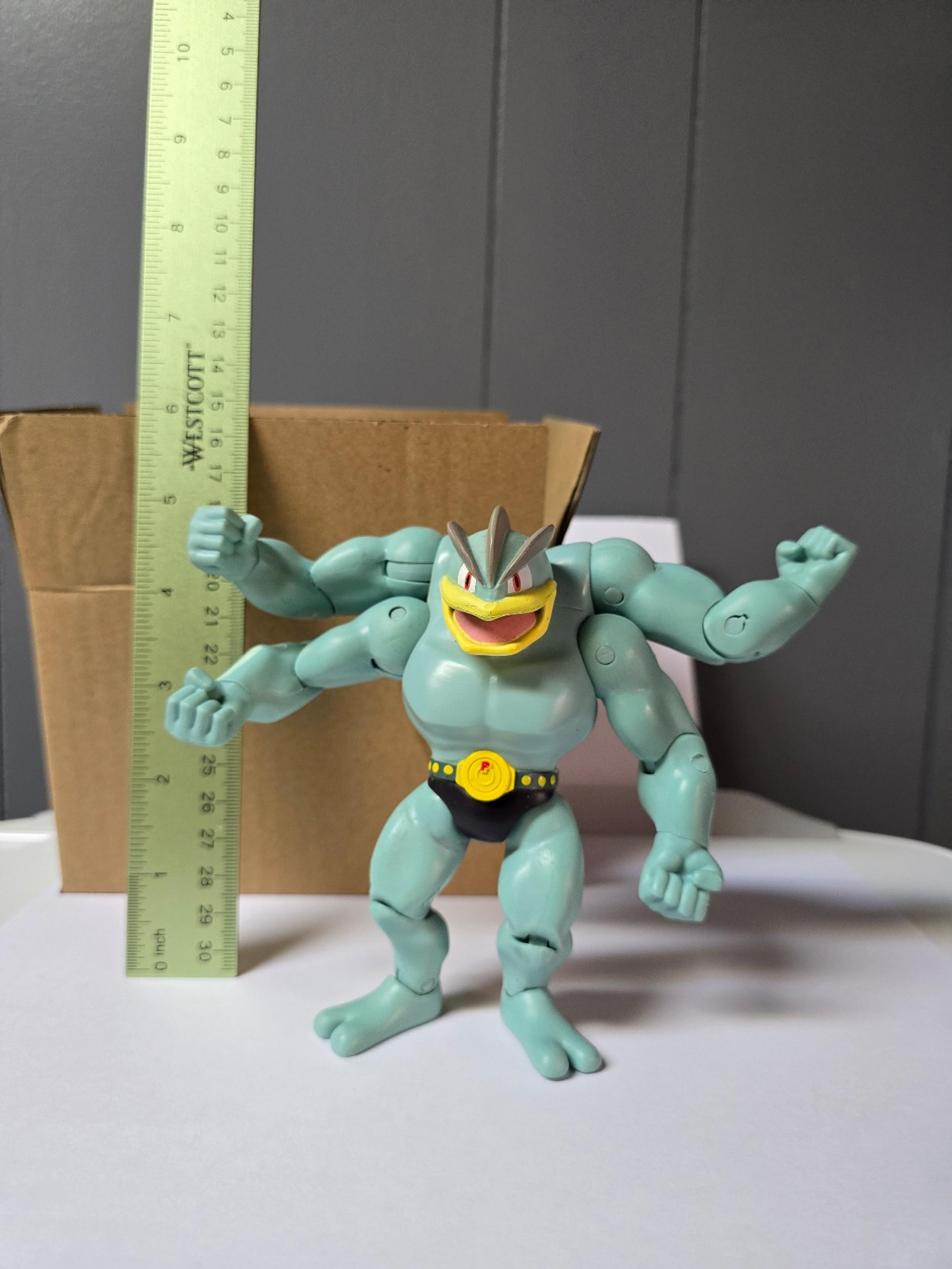 Machamp Pokemon Action Figure 5" Nintendo 2016 Tomy Toy