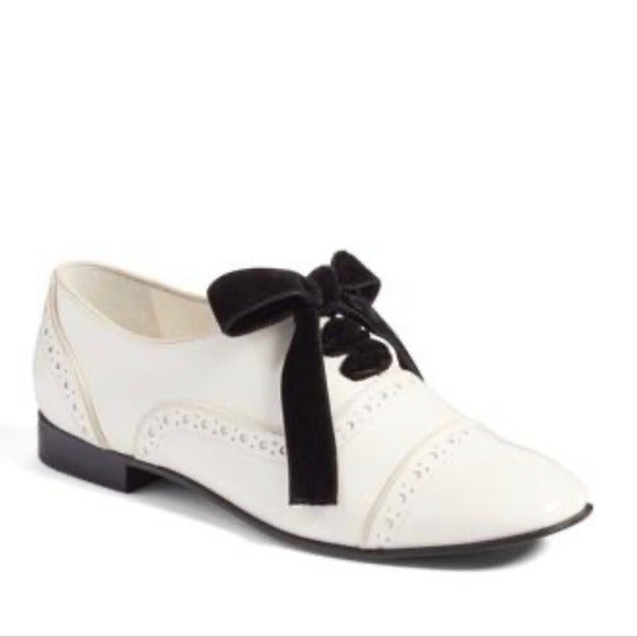 NEW TORY BURCH Haverford Lace Up Oxfords