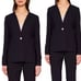 NWT! Ted Baker Cerisa Collarless Wool Navy floral Blazer Size 4