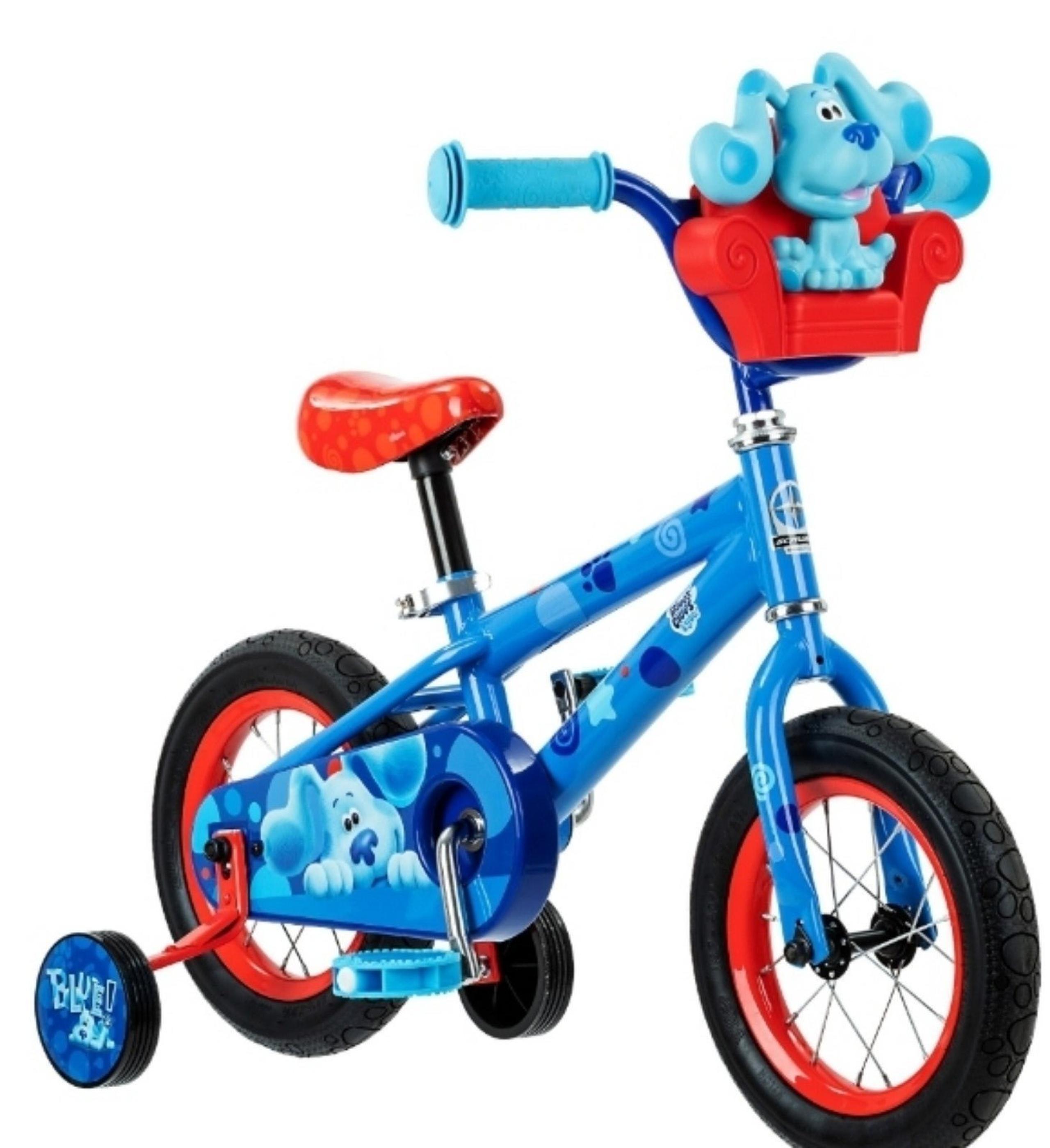 Nickelodeon Blue's Clues Kids Bike by Schwinn, 12 inch wheel, ages 2 to 4, blue