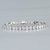7.5 Solid Silver 2ct Diamond Womens Tennis Bracelet Ladies Authentic Jewelry