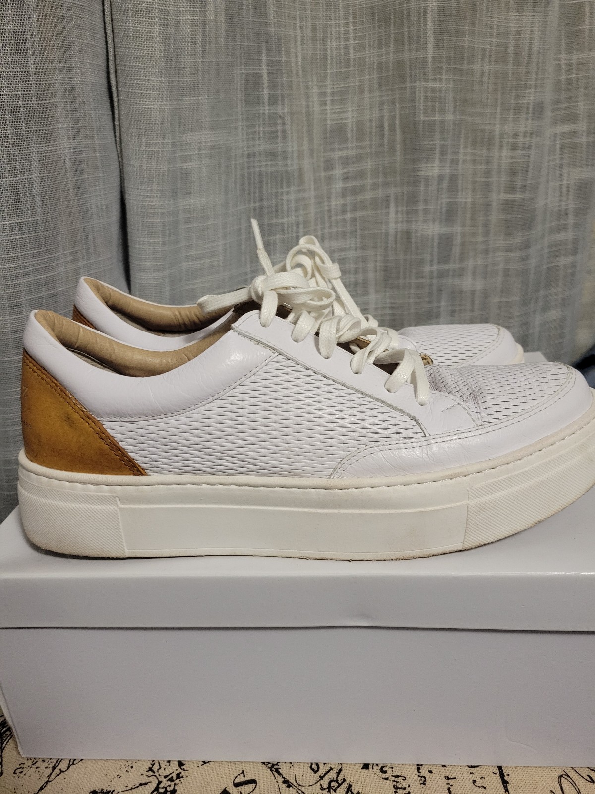 Leather shoes