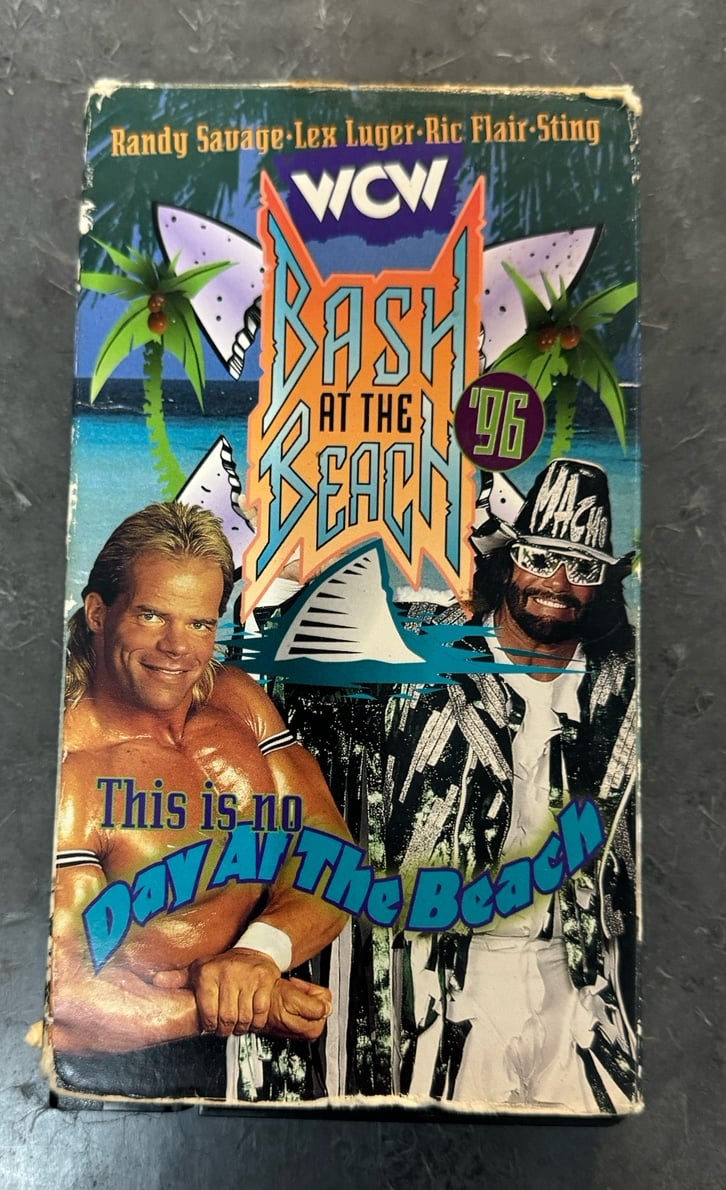 WCW Bash at the Beach 1996 VHS