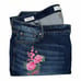 NWOT Torrid Graffiti Frayed Distressed Girlfriend Tiger Plus Size Jeans 26 25