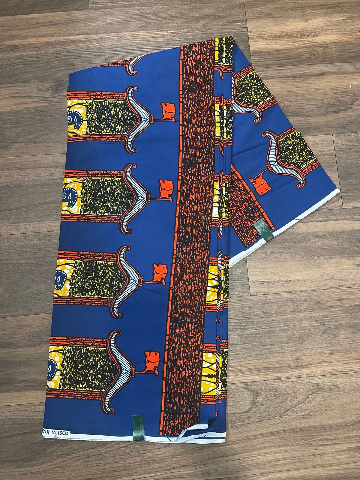 High quality African/Ankara Fabric 6 yards with bold colors.