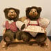 VTG Robert Raikes Bears George & Gracie on Bench Inspired by George Burns