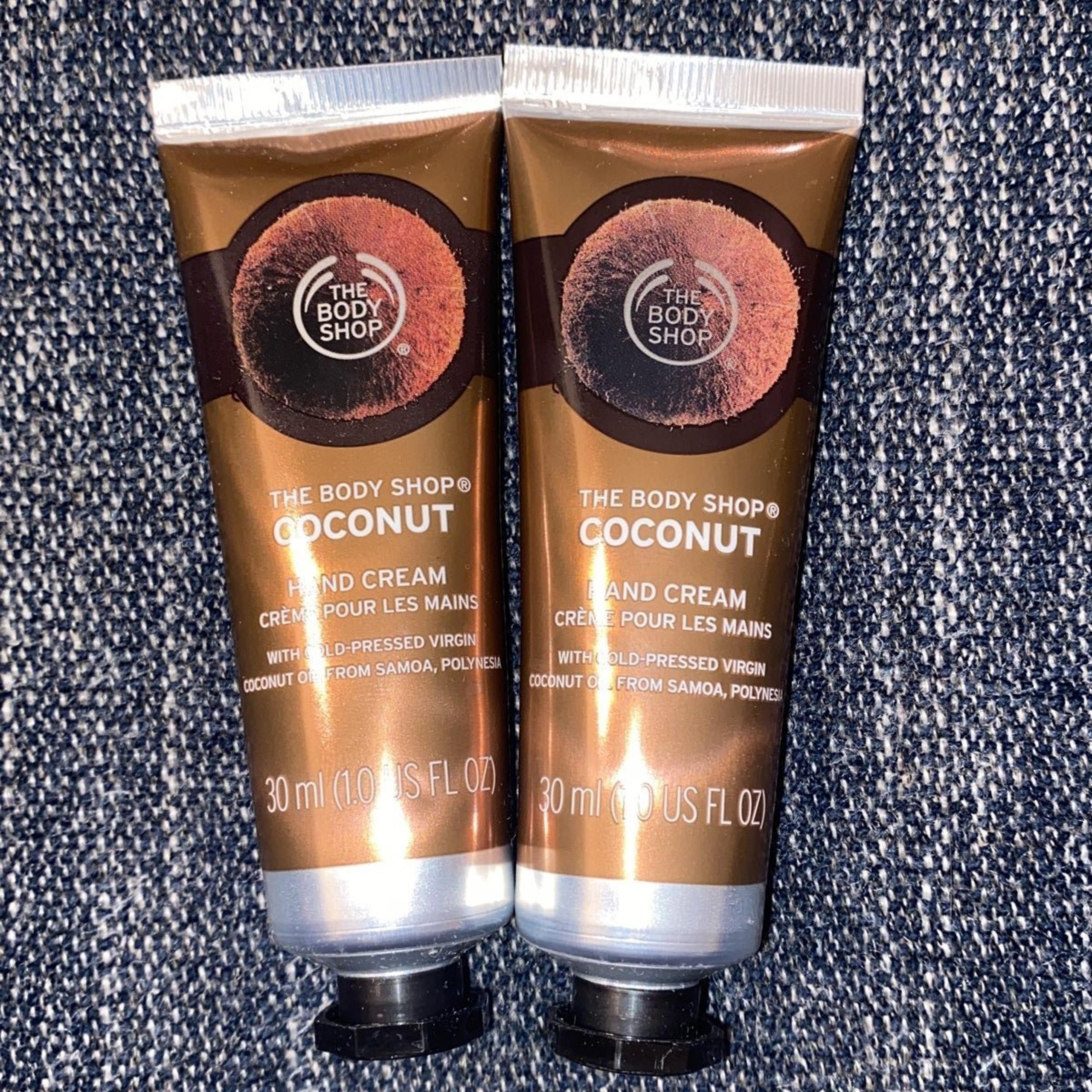 the body shop coconut hand cream