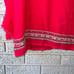 Johnny Was Womens Embroidered Floral Pink Tunic Swing Top Small Shirt Blouse