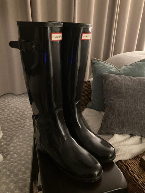 Hunter Original Tall Rain Boots in Black