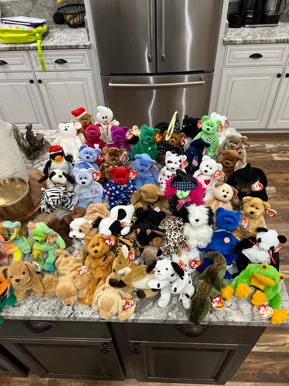 Lot of TY Beanie Babies
