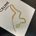 Gold love necklace