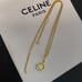Gold love necklace