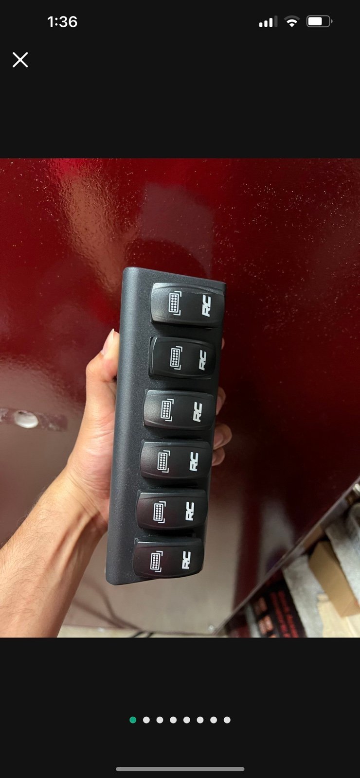 Rough country Jeep light switches