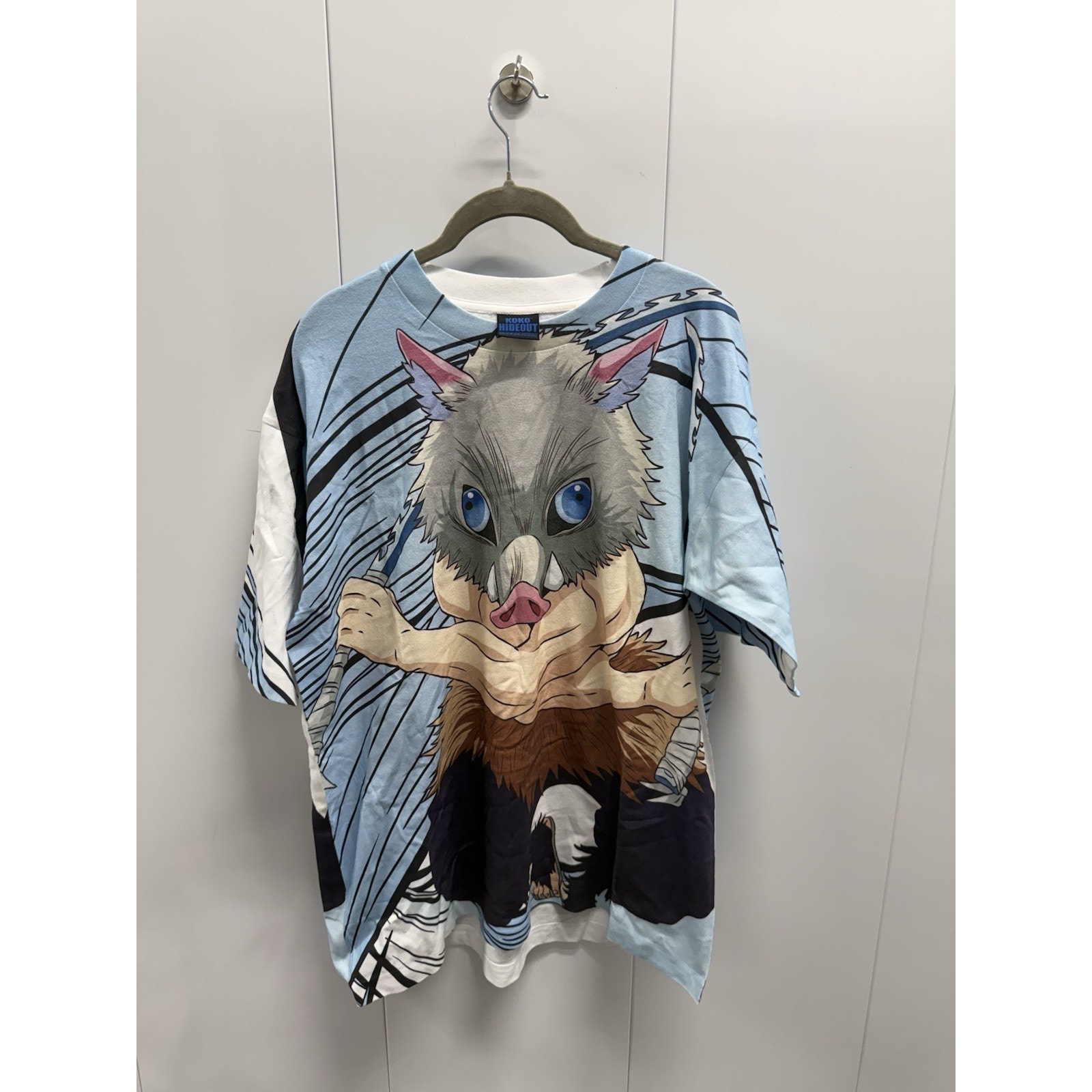 Demon Slayer Koko Hideout Inosuke Tsukihira AOP Modern Bootleg AOP Shirt XL