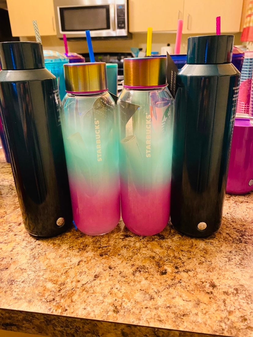 Starbucks water bottles