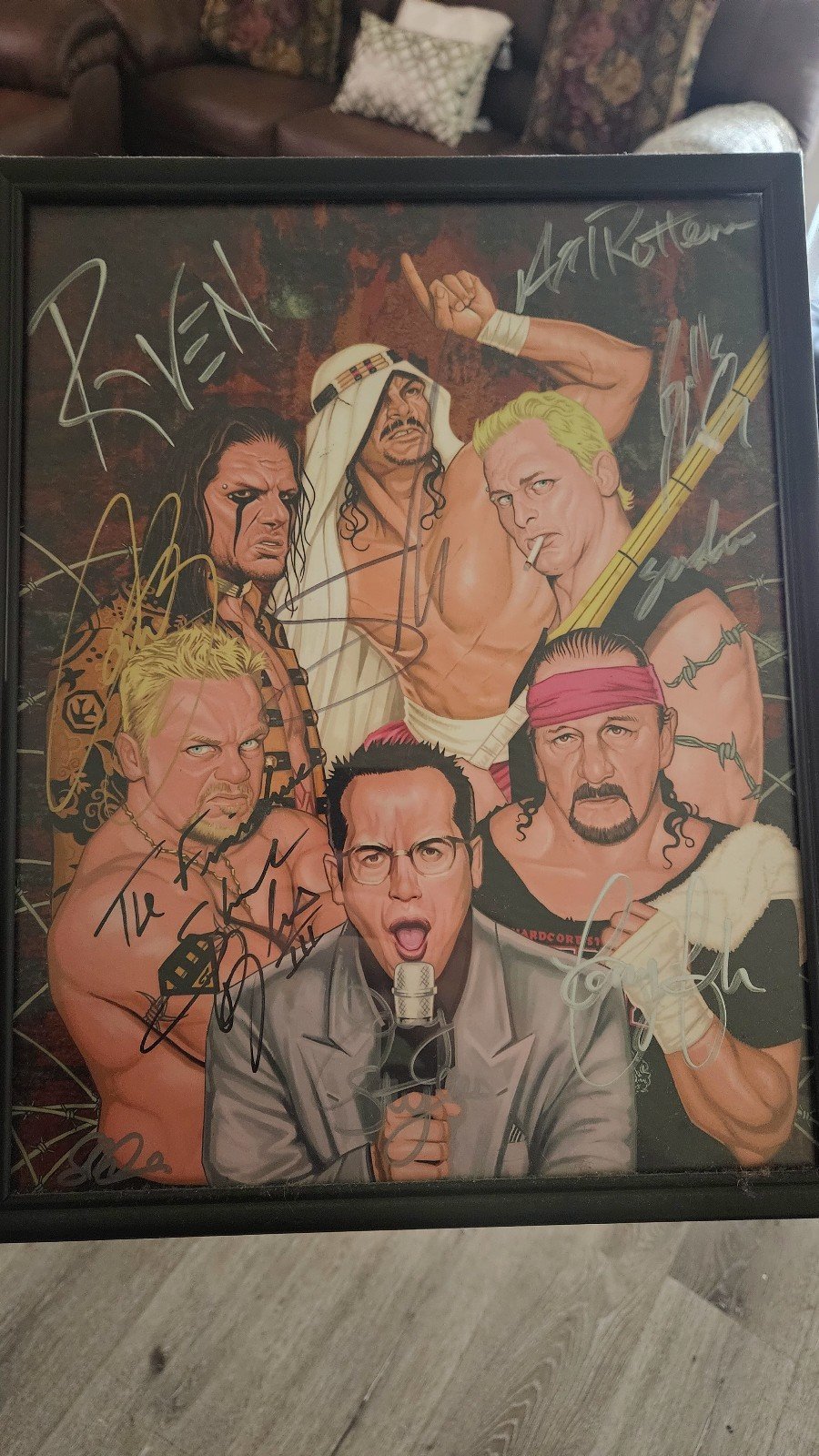 signed ecw legends