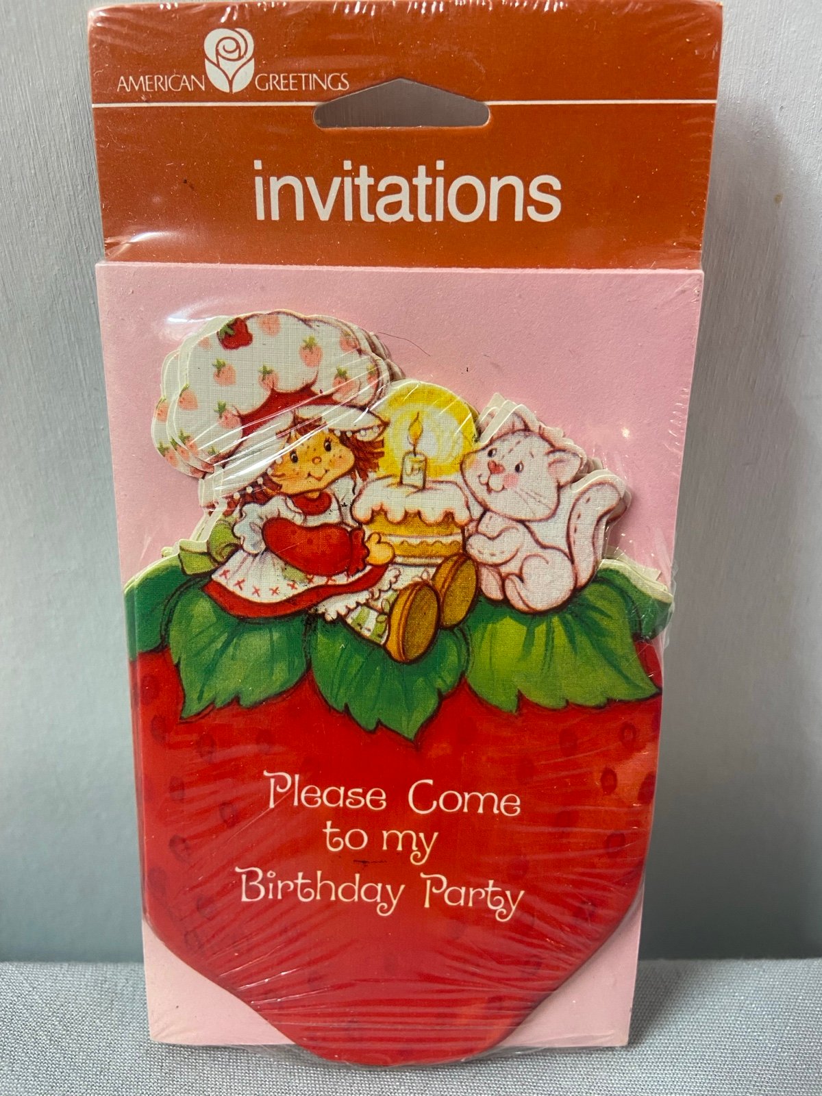 Vintage New Strawberry Shortcake Cards