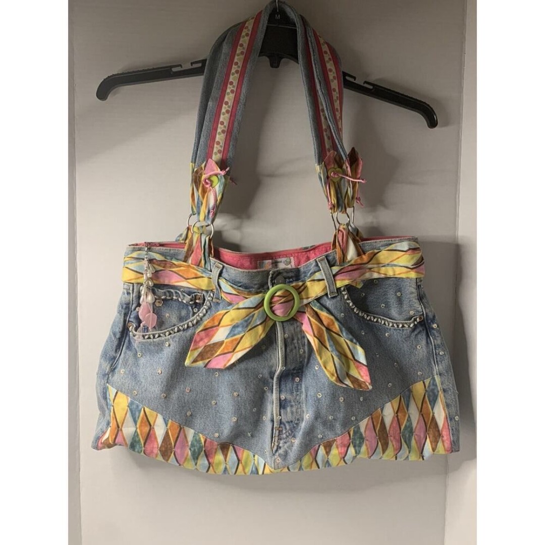 Handmade Colorful Beaded Handbag