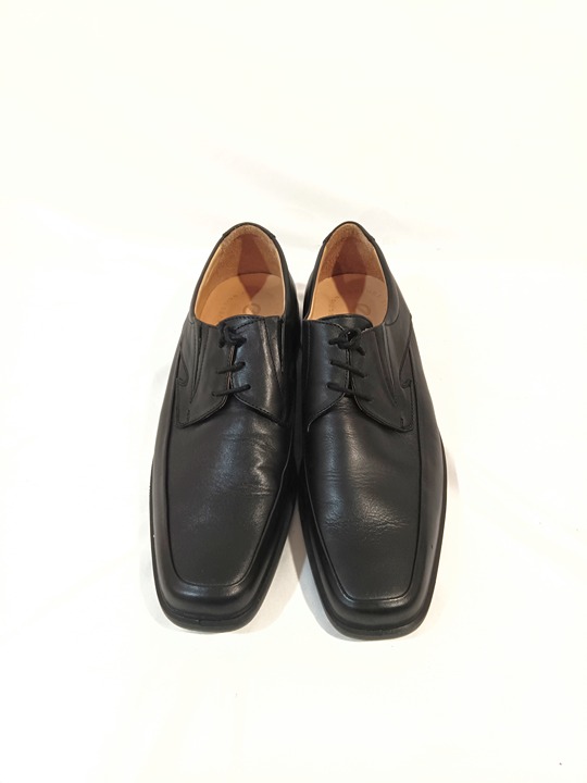 Esse Comfort Men Shoes Size 11 (45 EU) Oxford Lace Up Black Color Dressy New