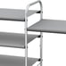 3-Tier Shoe Rack Storage Organizer, Grey