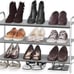3-Tier Shoe Rack Storage Organizer, Grey