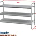 3-Tier Shoe Rack Storage Organizer, Grey