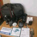 Sony Alpha A330 10.2 MP Digital SLR Camera Bundle Kit Lenses Charger Case NICE