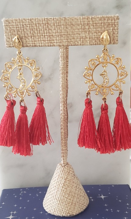 TASSEL Post Earrings