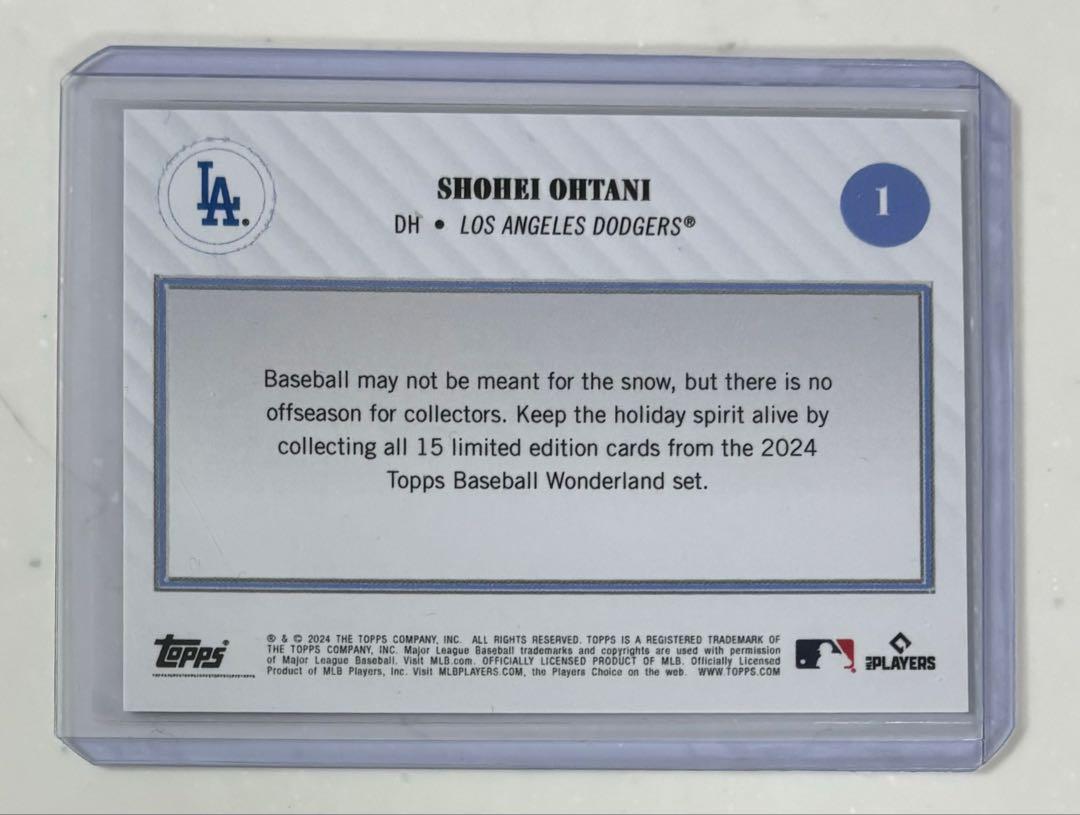 Topps Wonderland Set, Shohei Ohtani, Non-Serial Parallel