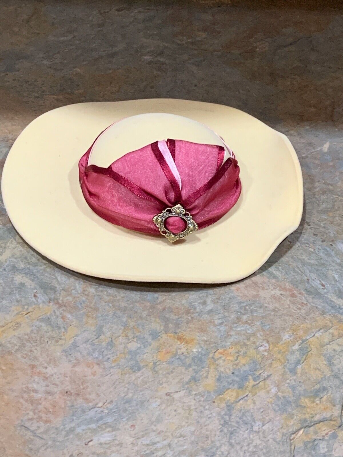 American Girl 18 Doll Retired Samantha Travel Duster Hat ONLY