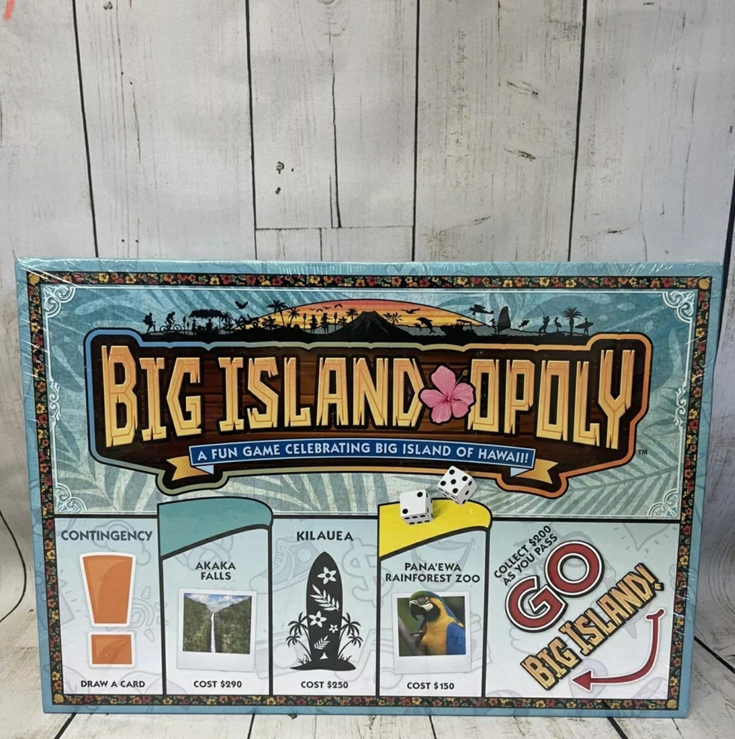Limited Hawaii Big Island-Opoly Hawaiian Monopoly Board Game Late For The Sky