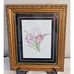 Vintage Original Signed Oil Painting by C. Papke The Iris 2007 12 x 10