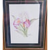 Vintage Original Signed Oil Painting by C. Papke The Iris 2007 12 x 10