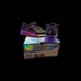 Skechers girl's Street Uno Gen1-Pop of Neon Sneaker Size 11