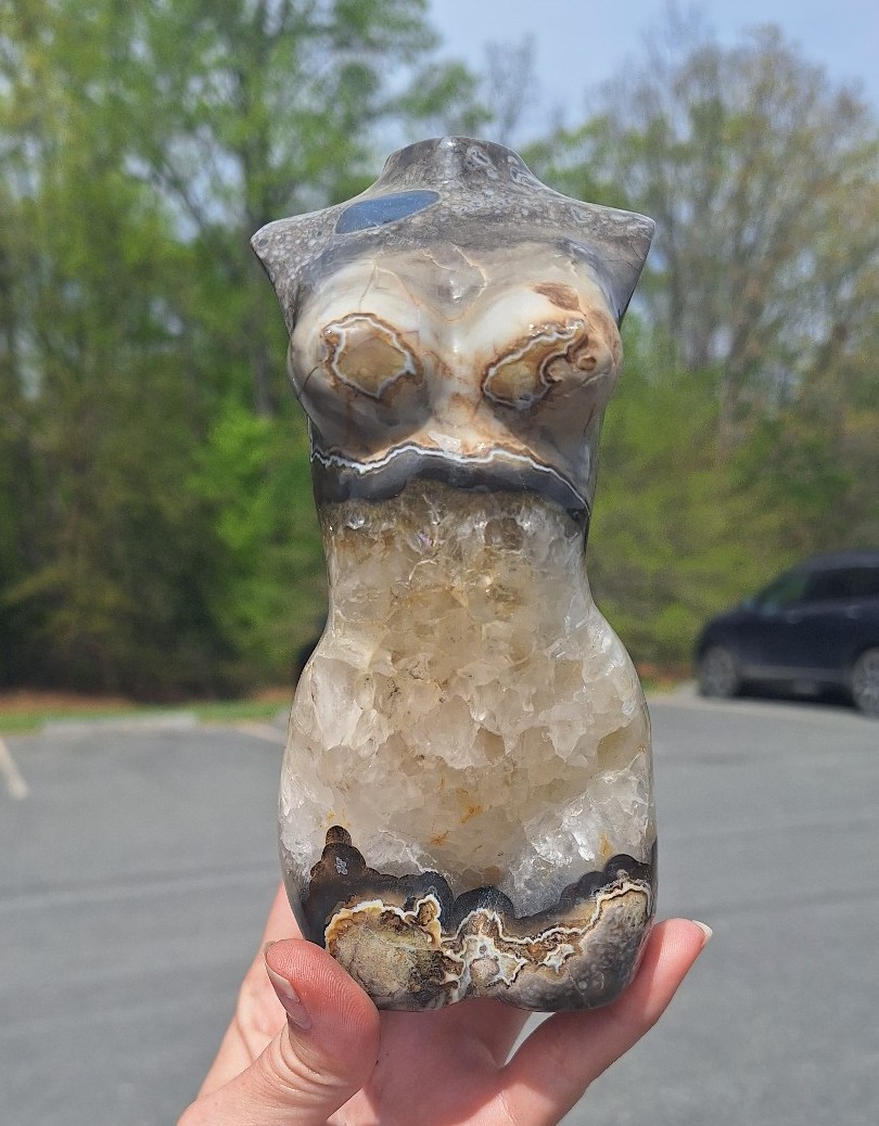 XL Volcano Agate Lady Body