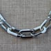 Alfani Necklace White/Silver Tone Chain Necklace Plastic/Stainless Steel Fashion
